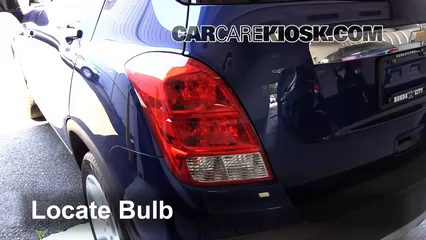 2015 Chevrolet Trax LTZ 1.4L 4 Cyl. Turbo Lights Turn Signal - Rear (replace bulb)